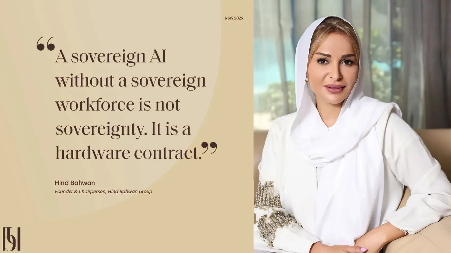 A sovereign AI without a sovereign workforce is not sovereignty. It is a hardware contract.