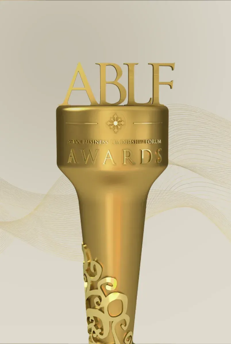 ABLF Asian Business Leadership Forum Award trophy 2011