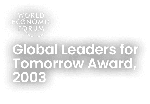 Sheikha Hind Suhail Bahwan received the World Economic Forum Global Leaders for Tomorrow Award 2003